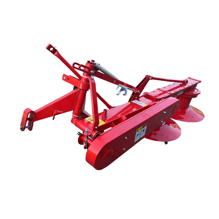 Precauciones al utilizar un cortacésped de discos giratorios montado